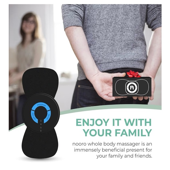 Nooro Portable Wireless Body Massager Rechargeable| 6 Modes Adjustable Intensity - Picture 7 of 7